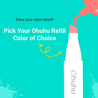 Have your voice heard | Pick your Ohuhu refill color of choice
