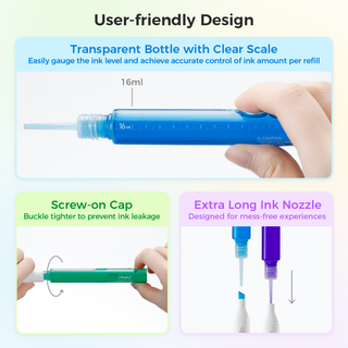 Ohuhu Marker Ink 120 Refill for Alcohol marker