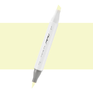 Ohuhu Honolulu G020 / Y14 Individual Marker, Brush & Chisel