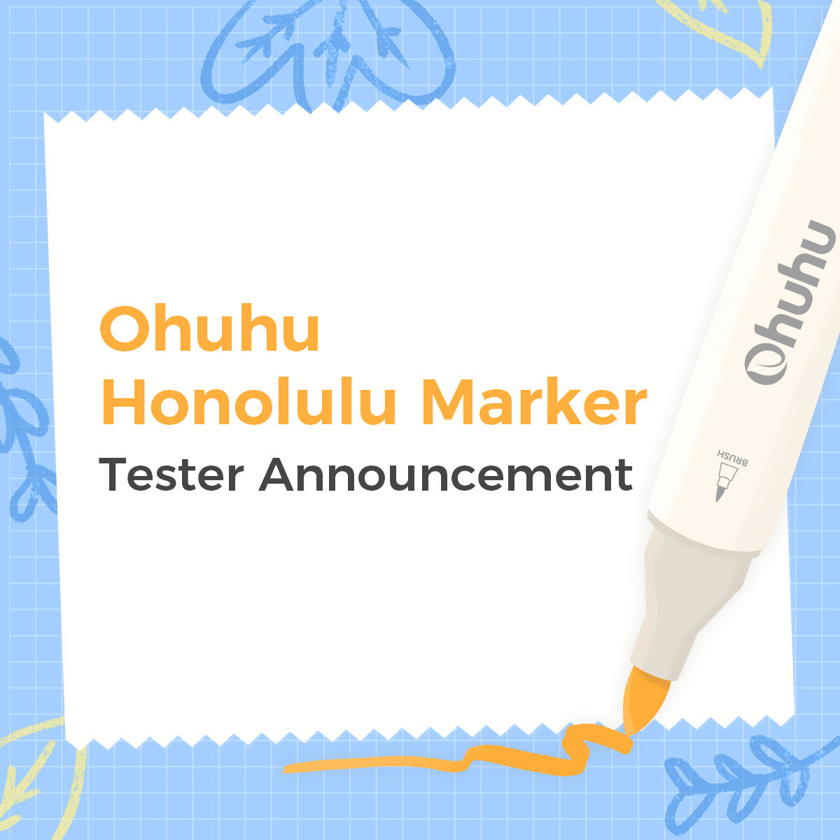 Ohuhu Honolulu Marker Tester Announcement Ohuhu Honolulu Marker Tester Announcement