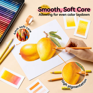 Ohuhu Halawa Series Oil-based Colored Pencils