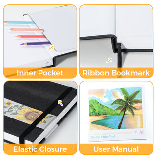 Ohuhu Marker Pads Art Sketchbooks for Markers