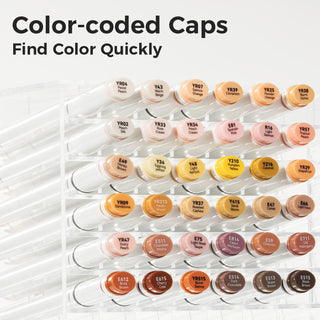 Ohuhu Oahu 36 Skin Tone Colors Dual Tips Alcohol Art Markers, Fine & Chisel (Ships from Asia Warehouse)