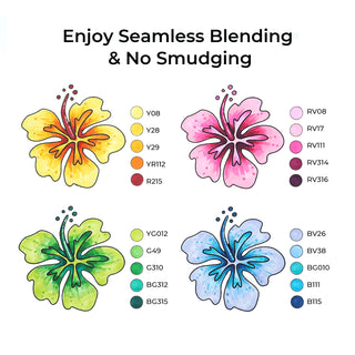 Ohuhu Oahu 40 Colors Dual Tips Alcohol Art Markers, Fine & Chisel (Ships from Asia Warehouse)