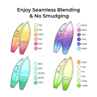 Ohuhu Oahu New 120 Colors Dual Tips Alcohol Art Markers, Fine & Chisel (Ships from Asia Warehouse)