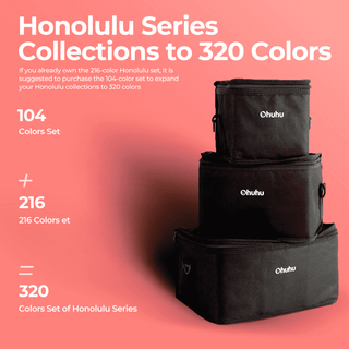 Ohuhu Honolulu 104 Colors Dual Tips Alcohol Art Markers