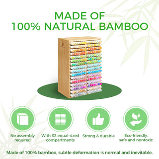 Ohuhu Bamboo Marker Organizer