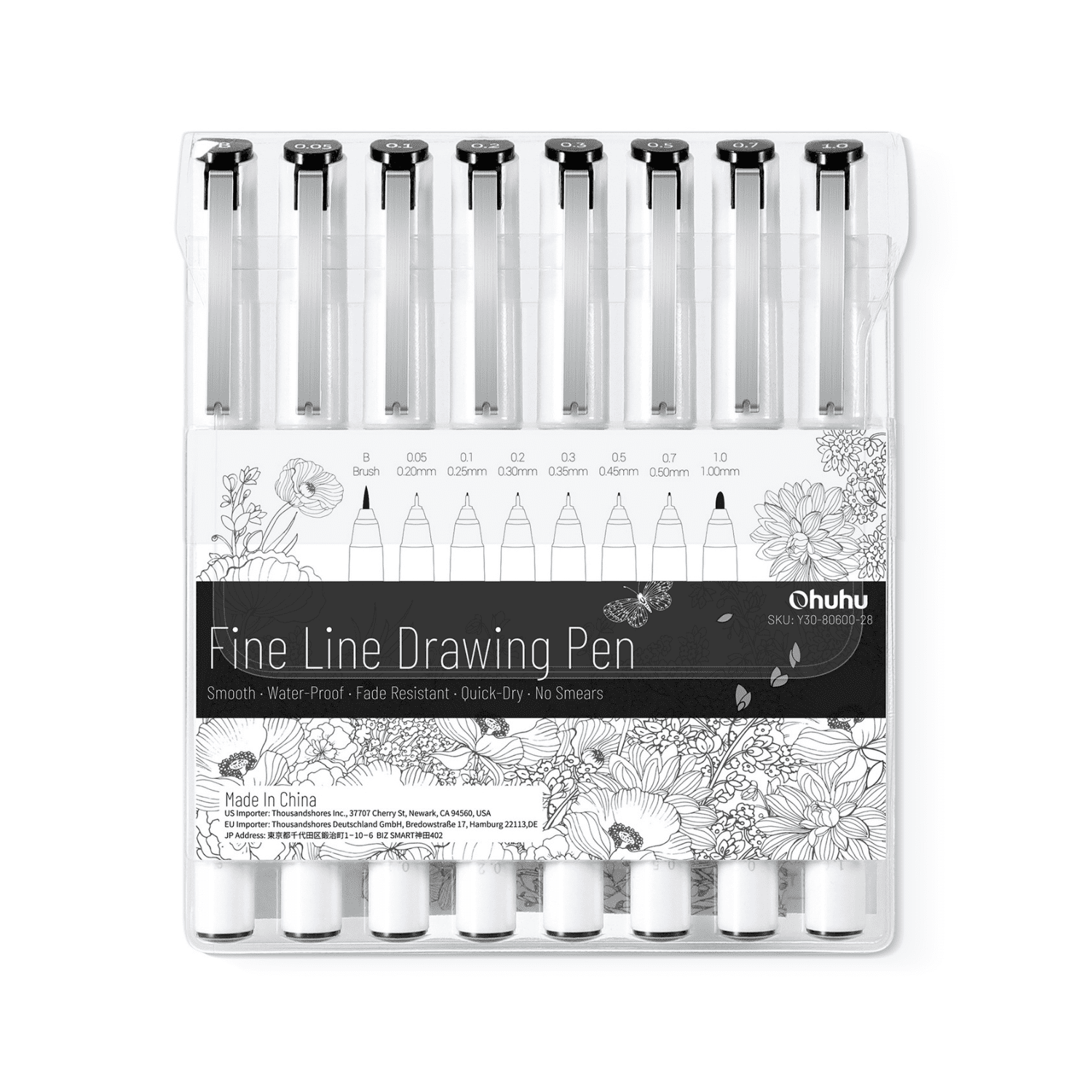 Fineliner Good Drawing Pens BRUSTRO Professional Pigment Based